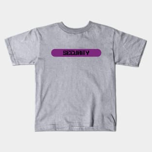 moon base security Kids T-Shirt